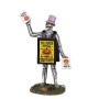 Lemax Halloween Sandwich Board Skeleton