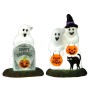 Lemax Halloween Happy Halloween Ghost Set 2 pezzi