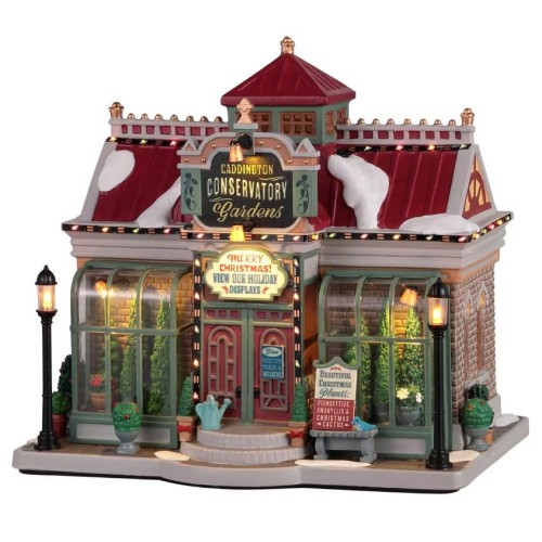 Lemax Villaggio di Natale Caddington Conservatory Garden