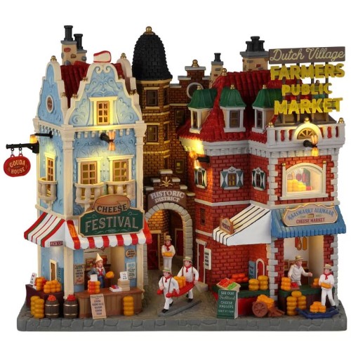 Lemax Villaggio di Natale Dutch Cheese Festival and Farmers market