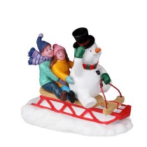 Lemax Villaggio di Natale In slitta con Frosty Lemax Villaggio di Natale In slitta con Frosty
