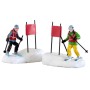 Lemax Villaggio di Natale Slalom Stars Set 2 pezzi