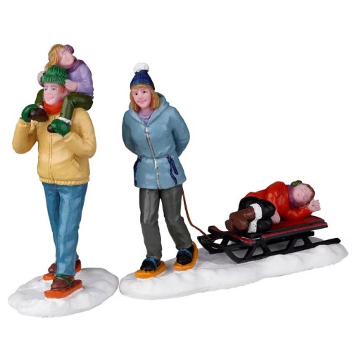 Lemax Villaggio di Natale Long Day Snowshoeing