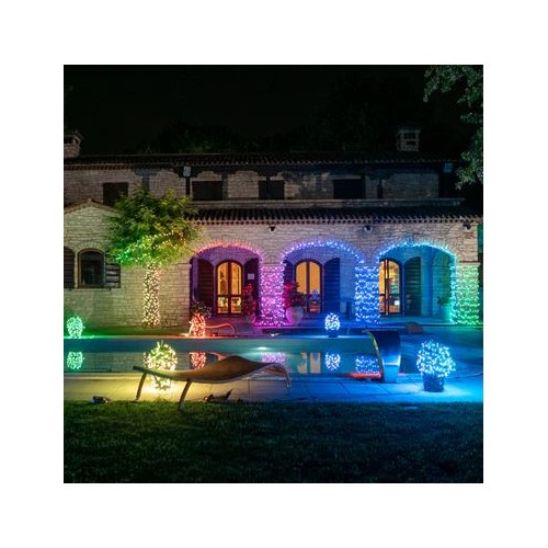Luci di Natale Twinkly Multicolor e Bianco 250 LED