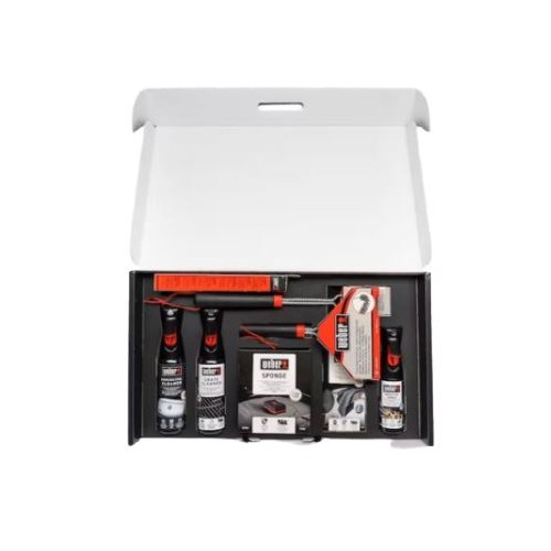 Weber Kit pulizia per barbecue a gas in acciaio inox 18283