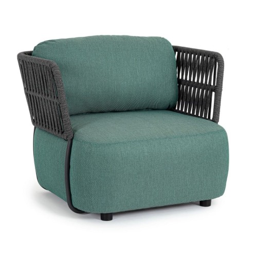 Poltrona con cuscini Palmer Bizzotto 063508