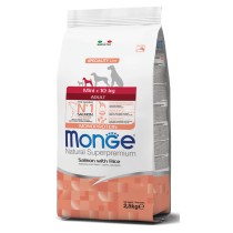 Crocchette per cani Monge adult mini salmone e riso 2,5 Kg Crocchette per cani Monge adult mini salmone e riso 2,5 Kg