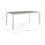 Tavolo Mason 160x90 Bizzotto