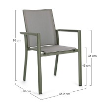 Sedia con braccioli Konnor Bizzotto Sedia con braccioli Konnor Bizzotto