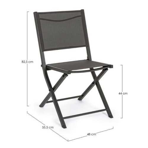 Sedia pieghevole Hilde Bizzotto