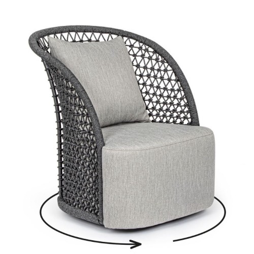 Poltrona girevole Cuyen Bizzotto