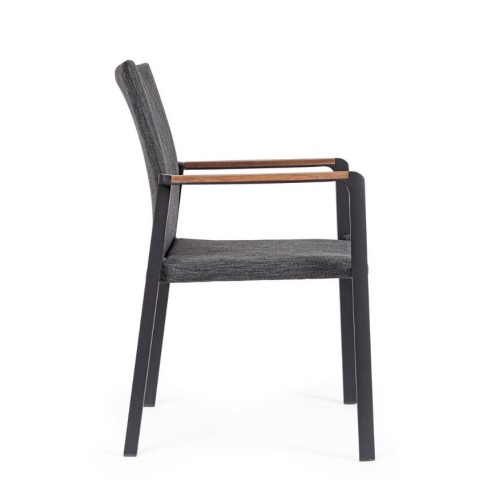 Sedia con braccioli Jalisco Bizzotto