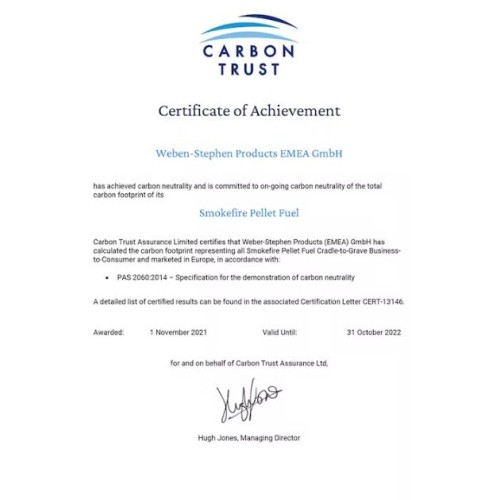 Weber Pellet per barbecue 8 Kg Universale 18294