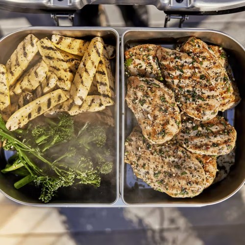 Kit Cottura Multifunzione per Weber Lumin 4 pezzi