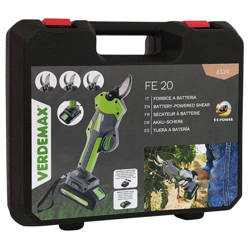 Forbice A Batteria FE20 Verdemax