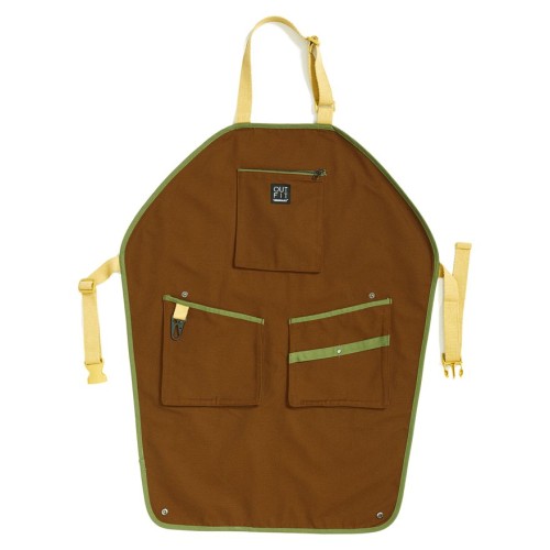 Grembiule Da Giardinaggio Corto Esschert Design – Verde Oliva, L 53 X H 80 Cm