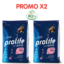 Prolife Sensitive Puppy Mini Agnello e Riso 7 Kg Prolife Sensitive Puppy Mini Agnello e Riso 7 Kg