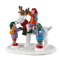 Lemax Villaggio di Natale Reindeer Snowman Lemax Villaggio di Natale Reindeer Snowman