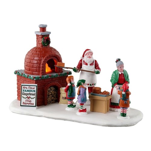 Lemax Villaggio di Natale Mrs. Claus' Gingerbread Bake