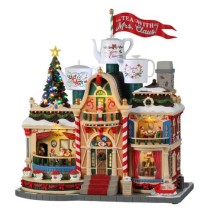 Lemax villaggio di Natale Tea With Mrs. Claus Lemax villaggio di Natale Tea With Mrs. Claus