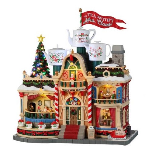 Lemax villaggio di Natale Tea With Mrs. Claus