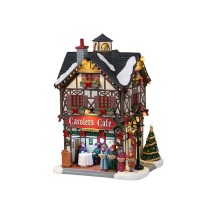 Lemax Villaggio di Natale Carolers Cafe Lemax Villaggio di Natale Carolers Cafe