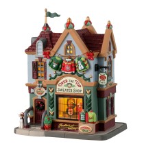 Lemax villaggio di Natale Over The Top Sweater Shop