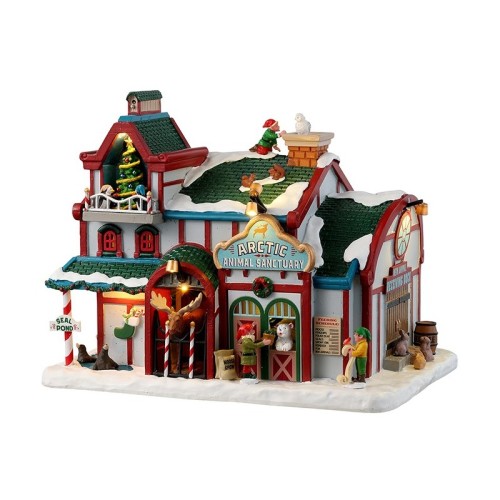 Lemax Villaggio di Natale Arctic Animal Sanctuary