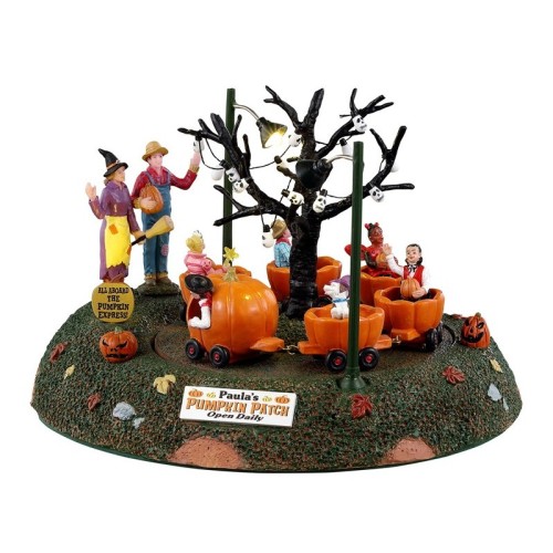 Lemax Halloween Pumpkin Patch Train