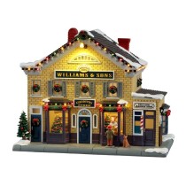 Lemax Villaggio di Natale Williams & Sons Country Store Norman Rockwell Lemax Villaggio di Natale Williams & Sons Country Store Norman Rockwell