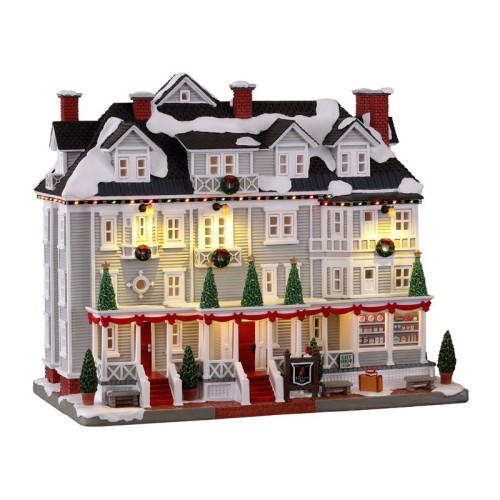 Villaggio di Natale Red Lion Inn Norman Rockwell