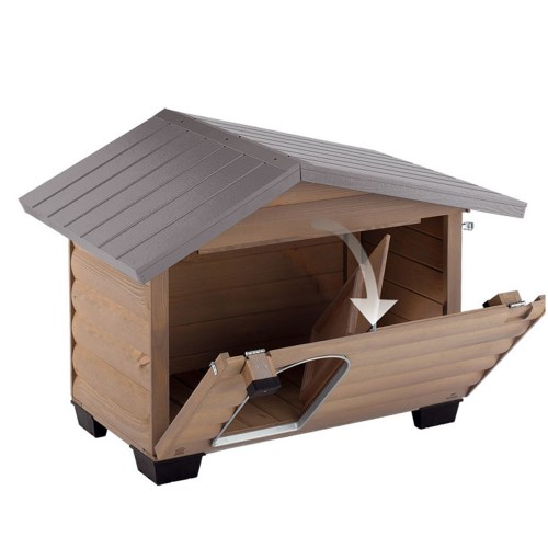 Ferplast Canada 4 cuccia per cani in legno da esterno