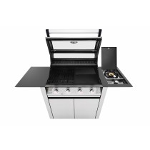 Barbecue Serie 1600S Acciaio Inox 4 Fuochi - Il Bracere Barbecue Serie 1600S Acciaio Inox 4 Fuochi - Il Bracere