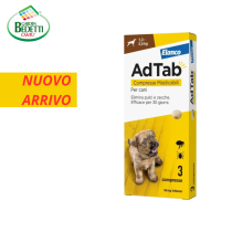 Elanco Adtab Compresse Masticabili Per Cani da 1,3 a 2,5 Kg - Conf. 3pz Elanco Adtab Compresse Masticabili Per Cani da 1,3 a 2,5 Kg - Conf. 3pz