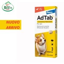 Elanco Adtab Compresse Masticabili Per Cani da 5,5 a 11 Kg - Conf. 3pz Elanco Adtab Compresse Masticabili Per Cani da 5,5 a 11 Kg - Conf. 3pz