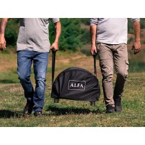 MODERNO Portable - Forno Per Pizza Alfa Rosso/Grigio MODERNO Portable - Forno Per Pizza Alfa Rosso/Grigio