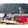 MODERNO Portable - Forno Per Pizza Alfa Rosso/Grigio