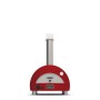 MODERNO Portable - Forno Per Pizza Alfa Rosso/Grigio
