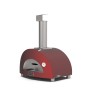 MODERNO 1 Pizza - Forno Per Pizza a Legna Alfa Rosso/Grigio/Marrone