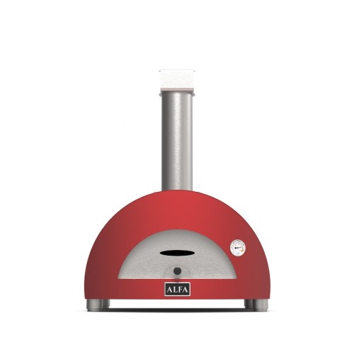 MODERNO 1 Pizza - Forno Per Pizza a Legna Alfa Rosso/Grigio/Marrone
