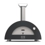 MODERNO 2 Pizze - Forno Per Pizza a Legna Alfa Rosso/Grigio