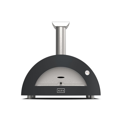 MODERNO 3 Pizze - Forno Per Pizza a Legna Alfa Rosso/Grigio/Giallo
