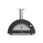 MODERNO 3 Pizze - Forno Per Pizza a Legna Alfa Rosso/Grigio/Giallo