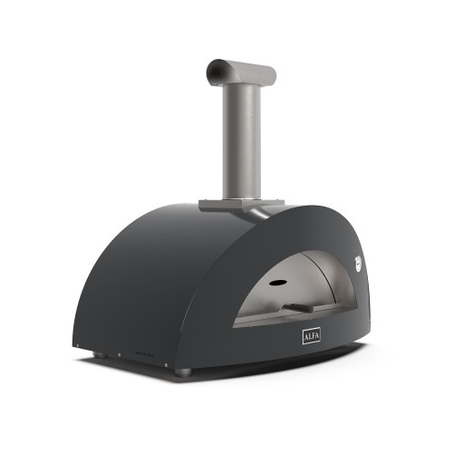 MODERNO 3 Pizze - Forno Per Pizza a Legna Alfa Rosso/Grigio/Giallo