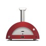 MODERNO 2 Pizze - Forno Per Pizza a Gas Alfa Rosso/Grigio