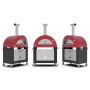 MODERNO 2 Pizze - Forno Per Pizza a Gas Alfa Rosso/Grigio