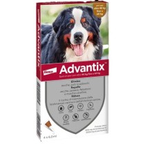 Bayer advantix spot-on cani oltre 40 Kg 4 pipette Bayer advantix spot-on cani oltre 40 Kg 4 pipette