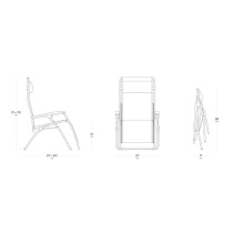 Sdraio da giardino Lafuma LFM 2055 Rsxa Clip Batyline Iso Sdraio da giardino Lafuma LFM 2055 Rsxa Clip Batyline Iso