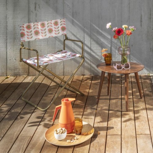 LaFuma 5265 Sedia Pieghevole FGX XL Airlon Arancione Retro