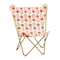 LaFuma 5286 Sedia Pieghevole Maxi Pop Airlon Arancione Retro LaFuma 5286 Sedia Pieghevole Maxi Pop Airlon Arancione Retro